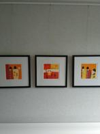 Kunstwerk Marjolijn van Ginkel.  3 Schilderijen, Antiek en Kunst, Ophalen of Verzenden