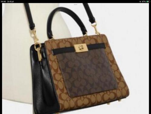 Prachtige nieuw  originele tas Coach New York €532 nu €200, Sieraden, Tassen en Uiterlijk, Tassen | Damestassen, Nieuw, Handtas