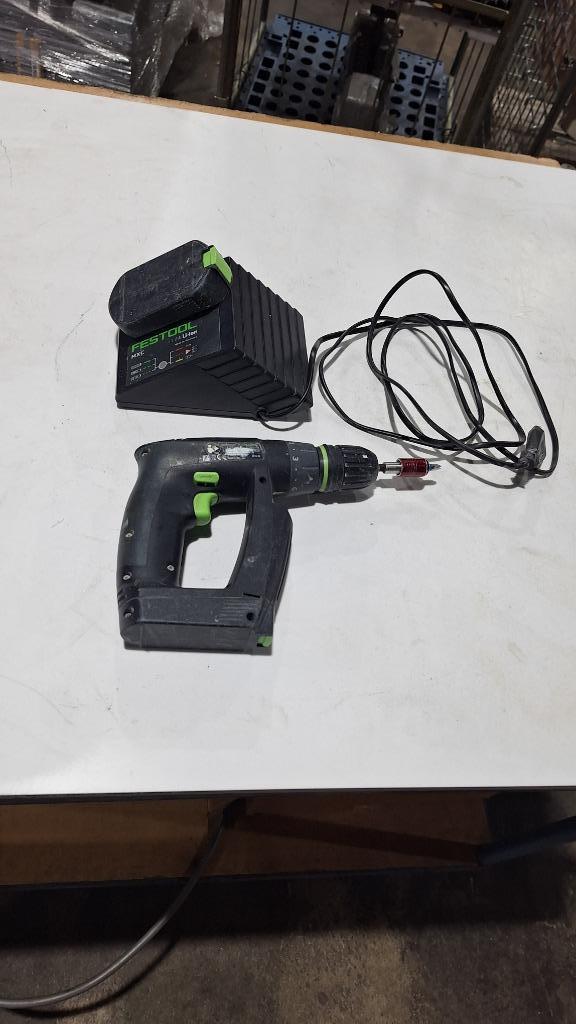 Festool Accu-Schroefboormachine CXS, Doe-het-zelf en Verbouw, Gereedschap | Boormachines, Gebruikt, Boor- en Schroefmachine, Minder dan 400 watt