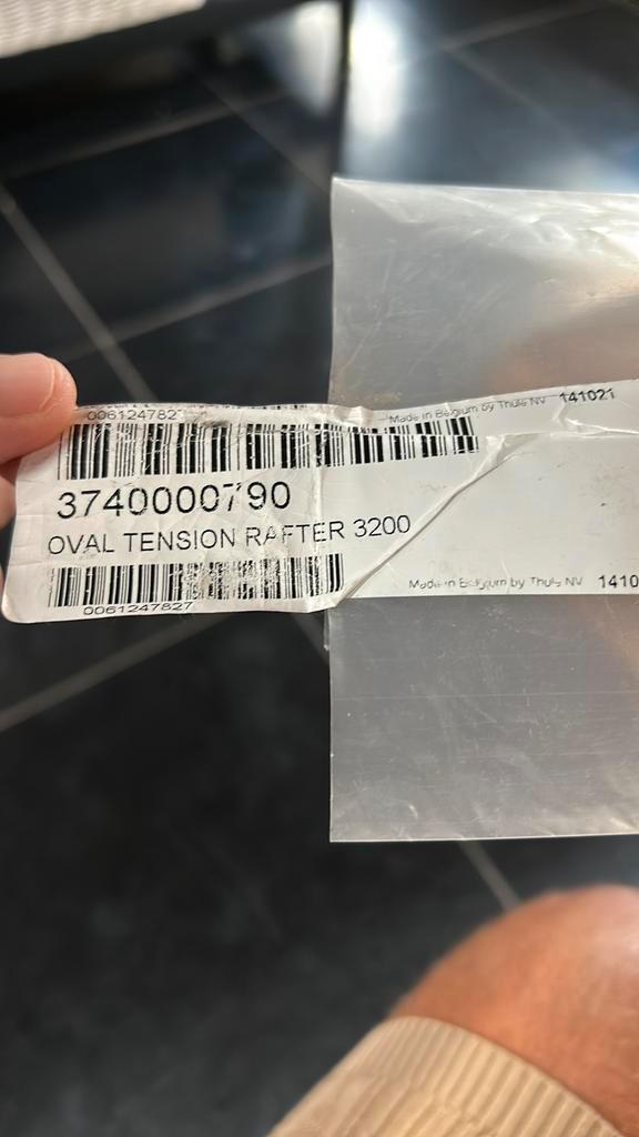 Thule oval Tension Rafter 3200, Caravans en Kamperen, Caravan accessoires, Nieuw, Ophalen of Verzenden