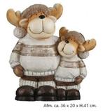 Rendieren vader en zoon Hert Beeld, Diversen, Kerst, Verzenden, Nieuw