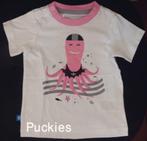 Adidas t-shirt wit/roze maat 80 *NIEUW* (10423), Kinderen en Baby's, Babykleding | Maat 80, Nieuw, Meisje, Shirtje of Longsleeve