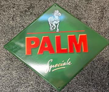 Emaille Reclamebord Palm Bier - Vintage beschikbaar voor biedingen
