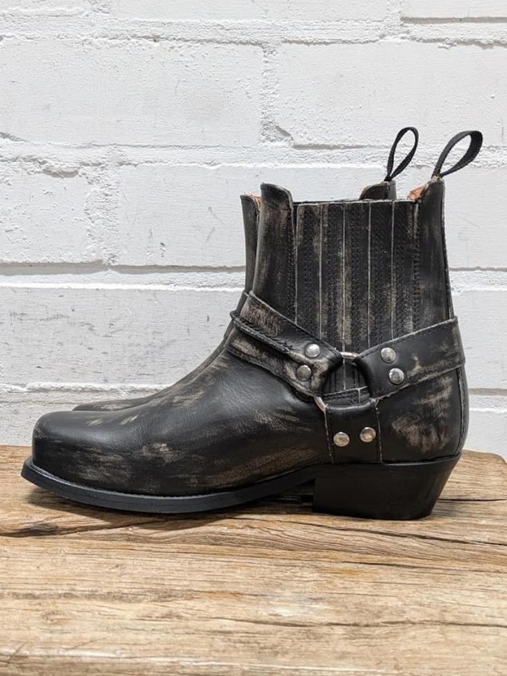 DWARS - Mooie leren boots maat 39 Nieuw €169,95 - DWRS, Kleding | Dames, Schoenen, Nieuw, Lage of Enkellaarzen, Zwart, Ophalen of Verzenden
