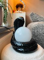 1970’s Grote COBRA SNAKE Keramieken Bol Lamp, Huis en Inrichting, Lampen | Tafellampen, Ophalen of Verzenden, Zo goed als nieuw