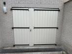 Openslaande deuren garage deuren, Doe-het-zelf en Verbouw, Deuren en Horren, Ophalen, Zo goed als nieuw, 120 cm of meer, Garagedeur