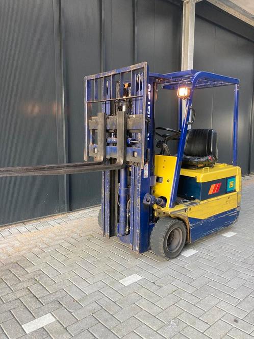 Komatsu elektrische heftruck freelift, Zakelijke goederen, Machines en Bouw | Heftrucks en Intern transport, Heftruck, Elektrisch