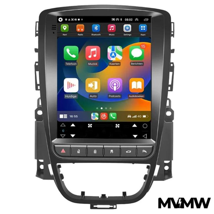 Opel Astra Carplay/Android Auto Scherm|2009 2015| 2GB+32GB, Auto diversen, Autoradio's, Nieuw, Verzenden