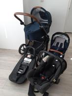 Mutsy kinderwagen, wandelwagen, autostoeltje en i-Base, Ophalen, Gebruikt, Mutsy, Met autostoeltje