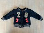 Jas / Jack van het merk Z8 Donkerblauw / roze (ZGAN) maat 68, Meisje, Z8, Ophalen of Verzenden, Zo goed als nieuw
