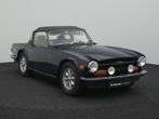 Triumph TR6 (bj 1969), Auto's, Oldtimers, Zwart, Cabriolet, Blauw, Triumph