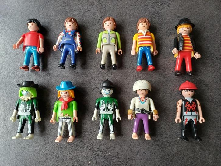 Playmobil poppetjes, man, 10 stuks, Kinderen en Baby's, Speelgoed | Playmobil, Zo goed als nieuw, Los playmobil, Ophalen of Verzenden