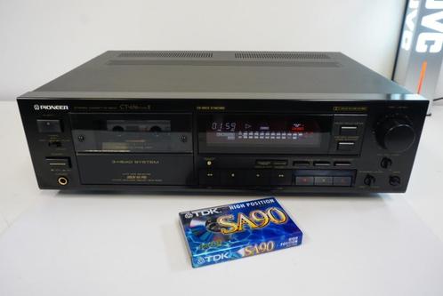 Pioneer CT-656 Mark II High-End Cassettedeck – Vintage 90's, Audio, Tv en Foto, Cassettedecks, Enkel, Overige merken, Tiptoetsen