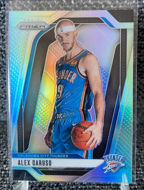 Alex Caruso silver Panini NBA basketball card OKC Thunder, Hobby en Vrije tijd, Stickers en Plaatjes, Nieuw, Plaatje, Ophalen of Verzenden