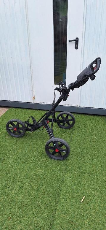 Golfkar golfcaddy golftrolley golf kar clicgear model 3.0 beschikbaar voor biedingen