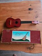 Vintage Kindergitaar Ukelele met Doos, Muziek en Instrumenten, Ophalen of Verzenden, Gebruikt, Overige typen