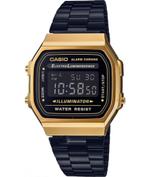 Casio A168WEGB-1BEF, Sieraden, Tassen en Uiterlijk, Horloges | Heren, Nieuw, Casio, Kunststof, Ophalen of Verzenden