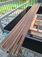 Antieke eiken deurlijst, sjabrang, koplat, Doe-het-zelf en Verbouw, Plinten en Afwerking, Ophalen of Verzenden, Eiken, Plinten