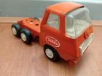 Oude vintage metalen oranje Tonka truck /vrachtwagen, Gebruikt, Ophalen of Verzenden