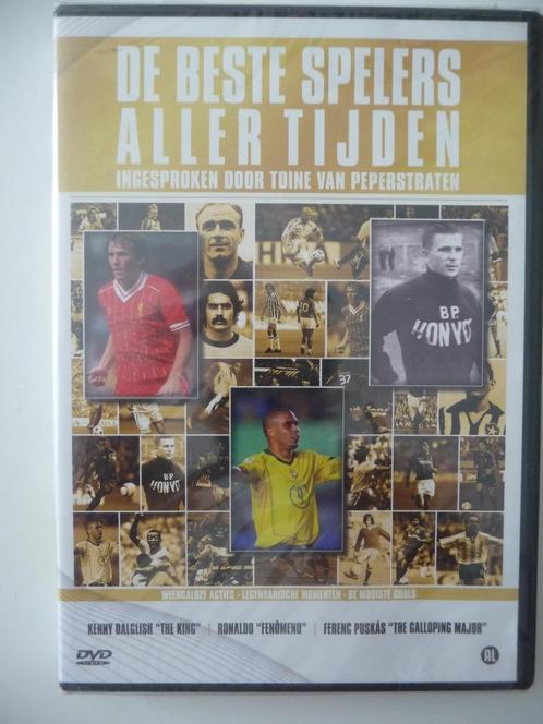 G52: De beste spelers aller tijden (in plastic), Cd's en Dvd's, Dvd's | Sport en Fitness, Nieuw in verpakking, Voetbal, Alle leeftijden