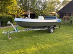 Van Vossen aluminium design console boot en kanteltrailer!!!, Aluminium, Zo goed als nieuw, Ophalen, 70 pk of meer