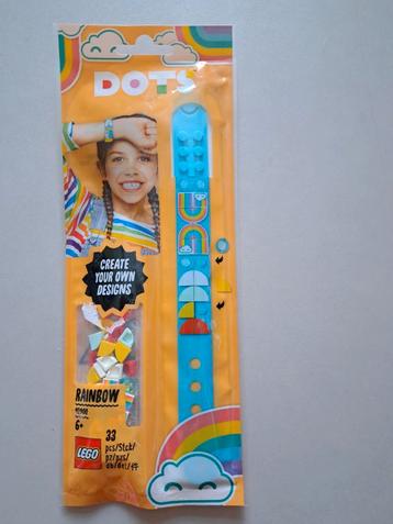 Lego dots armbandje rainbow.  Nieuw! beschikbaar voor biedingen