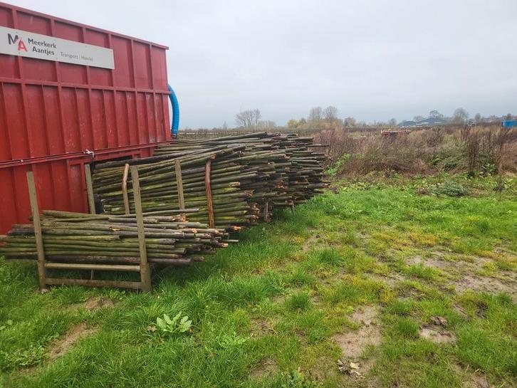 houten palen, Doe-het-zelf en Verbouw, Overige Doe-het-zelf en Verbouw, Gebruikt, Ophalen