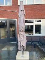 horeca parasol 4x3 met beton voet 85kg, Ophalen, Nieuw, Overige typen