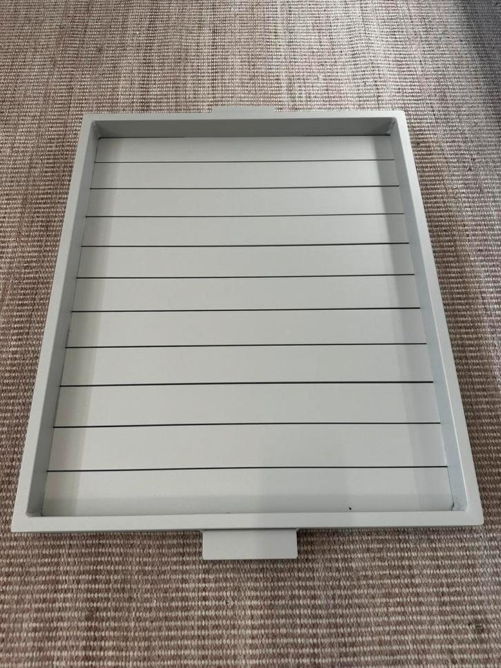 Dienblad SUNS buttertray aluminium light grey of antraciet, Tuin en Terras, Tuinmeubel-accessoires, Nieuw, Ophalen of Verzenden