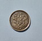 ½ cent uit 1922, Konin"g"rijk der Nederlanden, Postzegels en Munten, Munten | Nederland, Ophalen of Verzenden, Koningin Wilhelmina