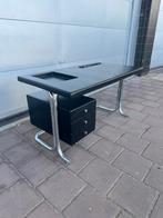 Jaren 70 Italiaans design vintage bureau, Ophalen, Gebruikt