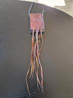 Handgemaakte Touareg leren tasje, Ophalen of Verzenden