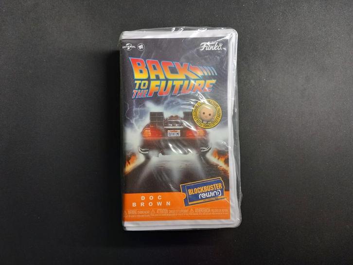 Funko Pop! Rewind Back to the Future Emmett Brown Opened, Verzamelen, Poppetjes en Figuurtjes, Gebruikt, Verzenden