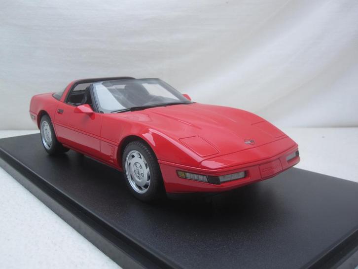 Chevrolet Corvette C4 1995 Rood 1:18 GT-Spirit, Hobby en Vrije tijd, Modelauto's | 1:18, Nieuw, Auto, Overige merken, Ophalen of Verzenden
