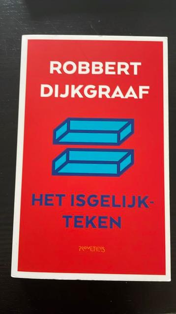 Robbert Dijkgraaf - Het isgelijkteken beschikbaar voor biedingen