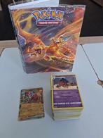 Pokemon kaarten met nieuwe verzamelmap, Hobby en Vrije tijd, Verzamelkaartspellen | Yu-gi-Oh!, Ophalen of Verzenden, Zo goed als nieuw