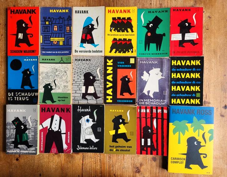 26 HAVANK-pockets  € 2,20, Boeken, Thrillers, Gelezen, Nederland, Ophalen of Verzenden