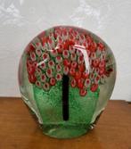 Prachtige grote vintage presse papier Germany glas, Antiek en Kunst, Ophalen of Verzenden