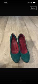 Mooie turkoise pumps maat 38 Tamaris, Blauw, Ophalen of Verzenden, Zo goed als nieuw, Pumps