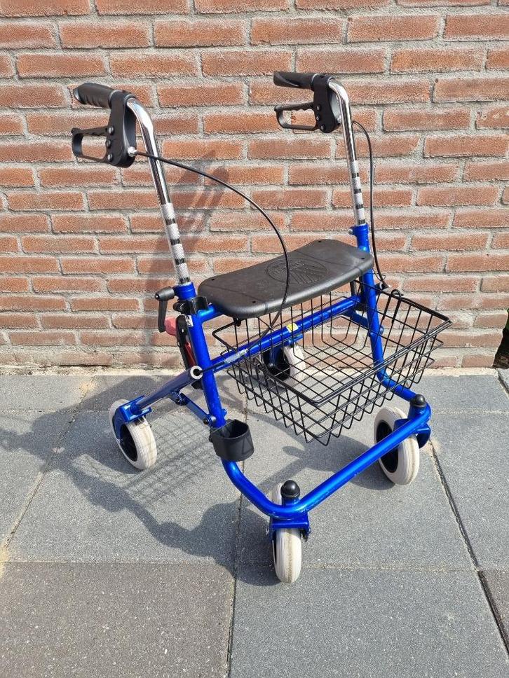I.z.g.st. Rollator van Vermeiren - 100% Technisch in orde, Diversen, Rollators, Gebruikt, Lichtgewicht, Opvouwbaar, Ophalen