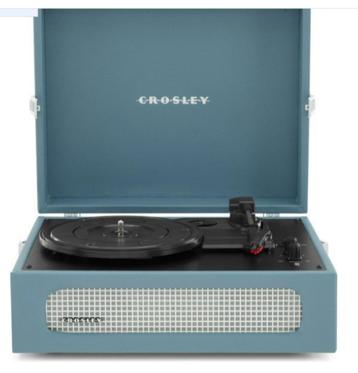 Platenspeler Crosley Voyager blauw beschikbaar voor biedingen