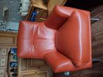2 oranje fauteuils merk henders en hazel, Huis en Inrichting, Fauteuils, Ophalen, Gebruikt, 75 tot 100 cm, Metaal