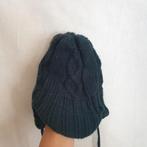 leuke groene muts, gevoerd. Maat 3 - 6 jaar, ., Ophalen of Verzenden, Zo goed als nieuw, .