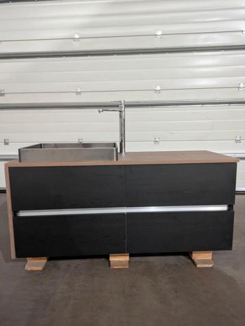 wasmeubel rvs wasbak122 x 45 cm beschikbaar voor biedingen