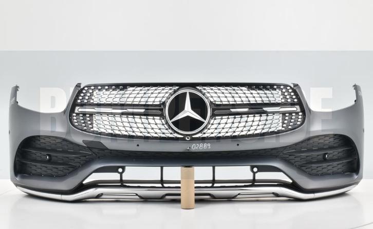 Bumper MERCEDES GLC W253 253 AMG LINE FACELIFT 2019-  Voorbu, Auto-onderdelen, Carrosserie en Plaatwerk, Bumper, Voor, Gebruikt