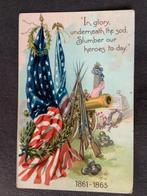 AMERIKA geweer. kanon kogels vlag, Ophalen of Verzenden, Voor 1920, Ongelopen, Feest(dag)