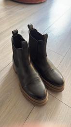 Lage leren laarsjes, Kleding | Dames, Schoenen, Msch Copenhagen, Zwart, Lage of Enkellaarzen, Nieuw