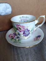 Vintage Kop en Schotel - Januari, Ophalen of Verzenden