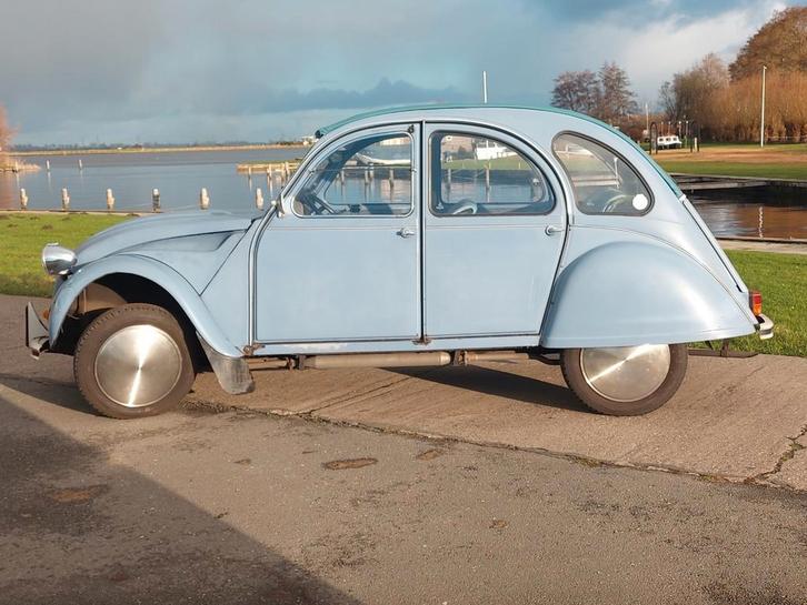 Citroën 2CV 0.6 Spec S6 1986 Blauw, Auto's, Citroën, Particulier, 2CV, Benzine, Hatchback, Handgeschakeld, Geïmporteerd, Blauw
