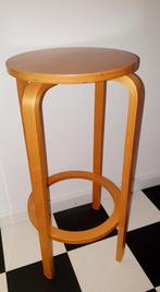 Vintage IKEA Frosta barkruk - Alvar Aalto stijl 80's design, Huis en Inrichting, 1 kruk, Ophalen